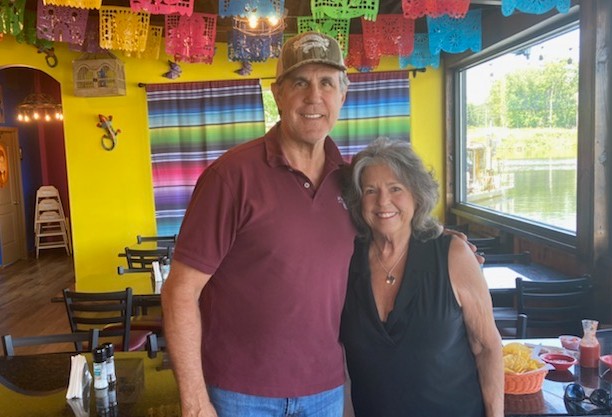 Amy Potts and Mark Weber