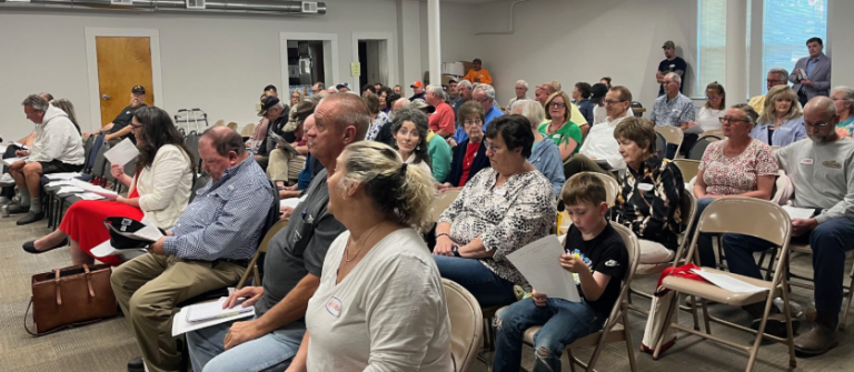 Saluda County Convention Attendees