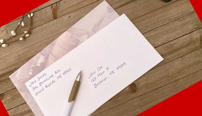 Address Postcards and Letters!