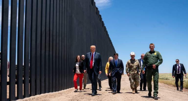 Trump at Border Wall feature