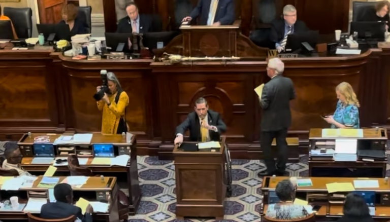 Cal on House Floor
