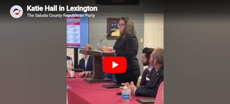 Katie Hall Speaks to the Lexington GOP (Video)