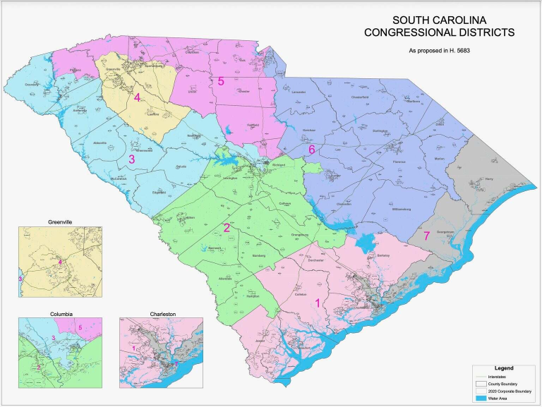 Gov. McMaster Calls Special Session For Redistricting!