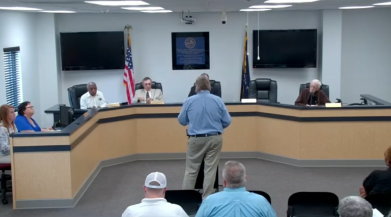 Ricky Bailey gives Penny Tax Committee Report.
