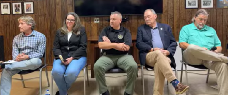 Local Candidates at Holley Ferry Crimewatch