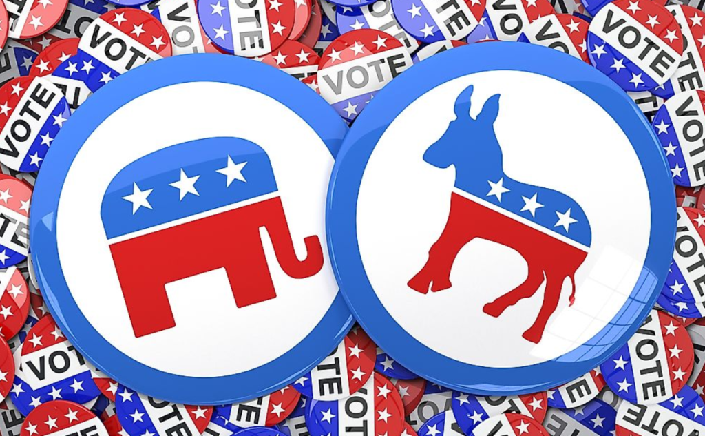 Elephant and donkey