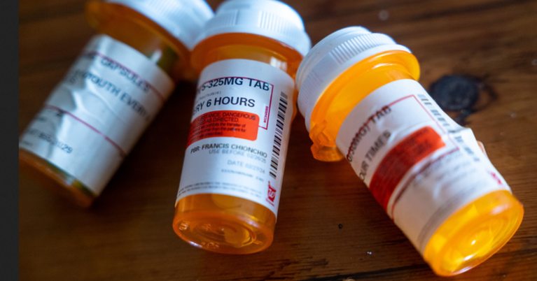 medicine bottles